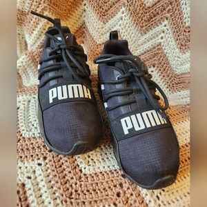 Black Puma sneakers child's size 3